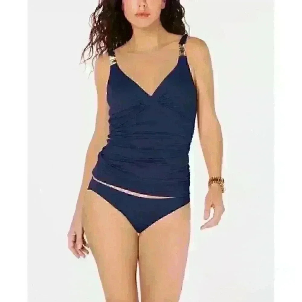 NEW! MICHAEL Michael Kors Women's XL Stretch Nylon Bikini Bottom NWT $54